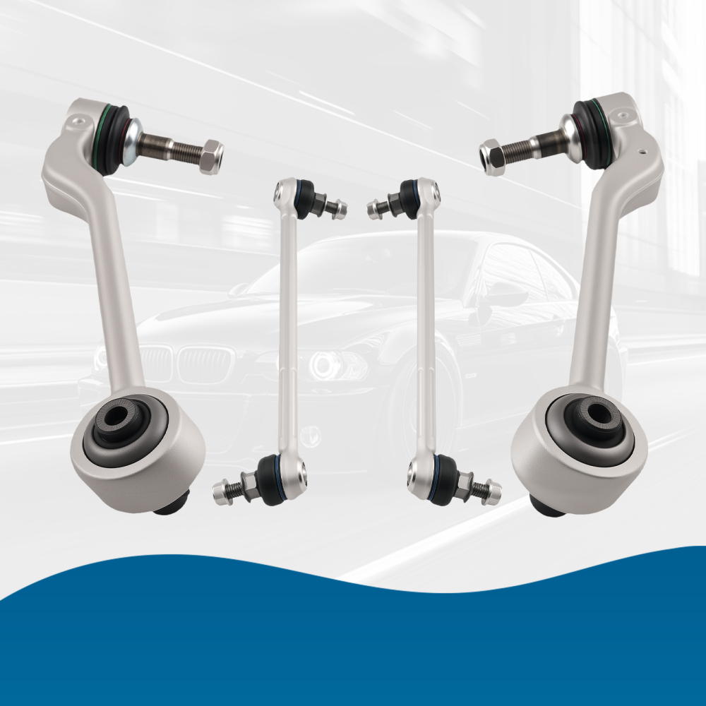 Front Lower Control ArmSway bar Link compatible for BMW 128i 135i 328i 335i 2008-2013