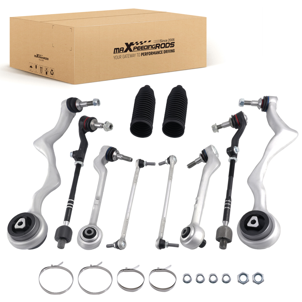 maXpeedingrods 10Pcs Front Suspension Kit Compatible for BMW 1 Series E82/E88 128i 135i 2008-2013