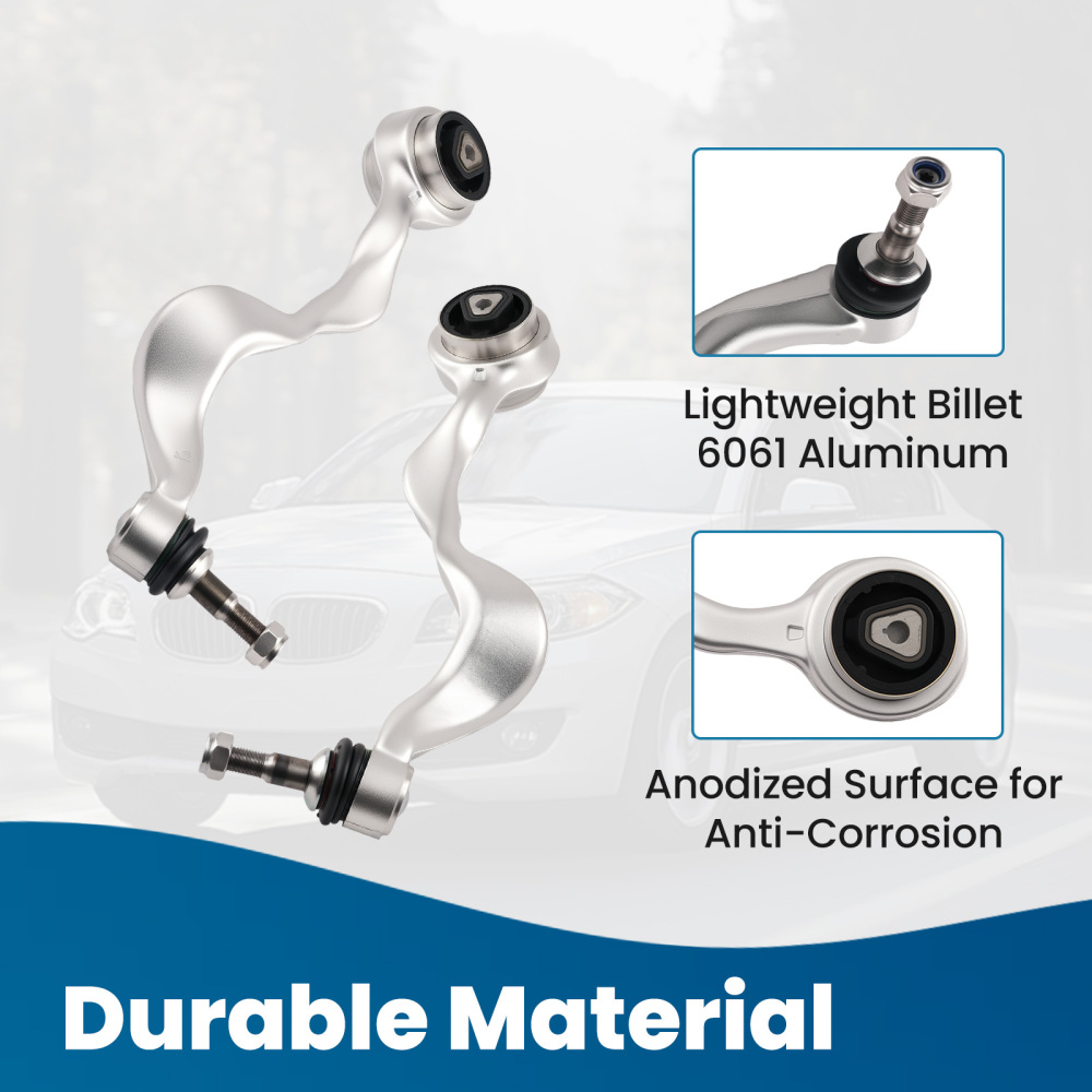 Front Lower Forward Control Arms w/ Ball Joints compatible for BMW E92 E88 E82 128i 328i Z4