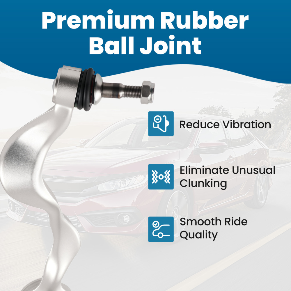 Front Lower Forward Control Arms w/ Ball Joints compatible for BMW E92 E88 E82 128i 328i Z4