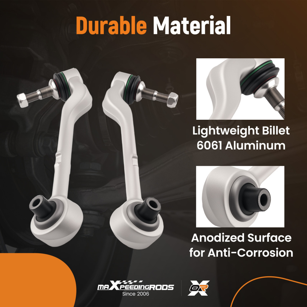 Front Lower ForwardRearward Control Arms Kits compatible for BMW 1 3 Series E90 E82