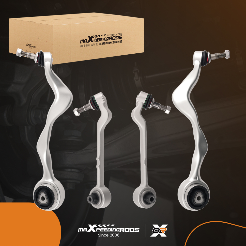 Front Lower ForwardRearward Control Arms Kits compatible for BMW 1 3 Series E90 E82