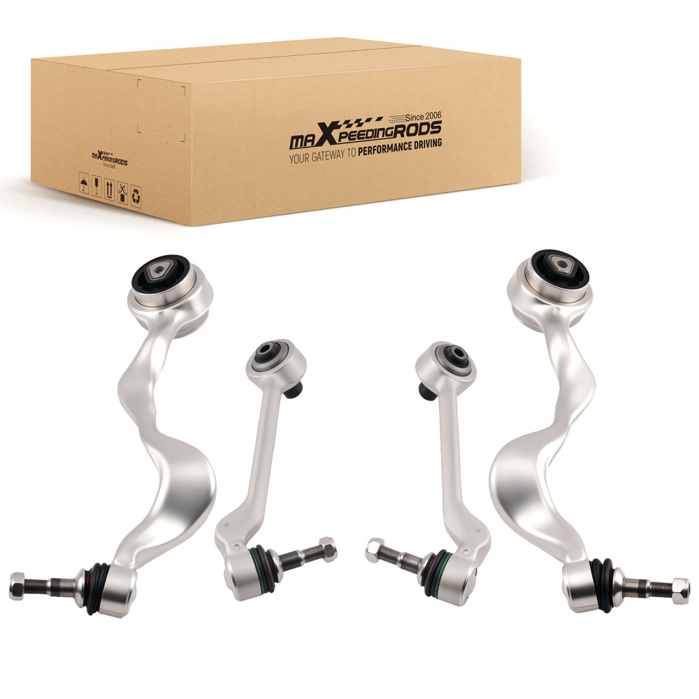 Front Lower ForwardRearward Control Arms Kits compatible for BMW 1 3 Series E90 E82