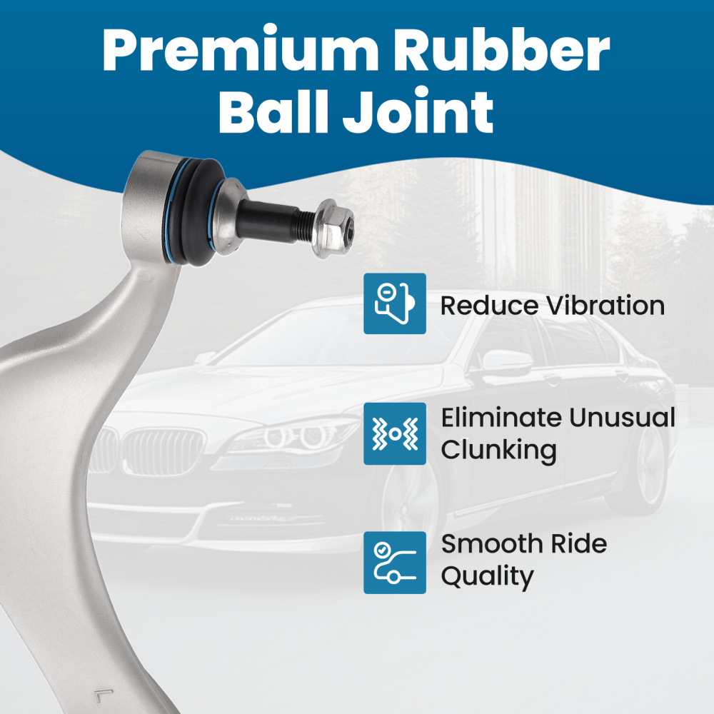 Front Lower Forward Control Arm w/ Ball Joint compatible for BMW 528i 535i 640i 650i xDrive