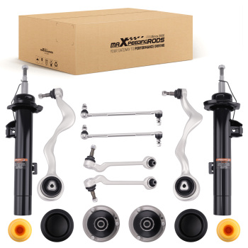 BRAZOS DE CONTROL + AMORTIGUADORES DELANTERO compatible para BMW 323I 325I 328I 330I 335I