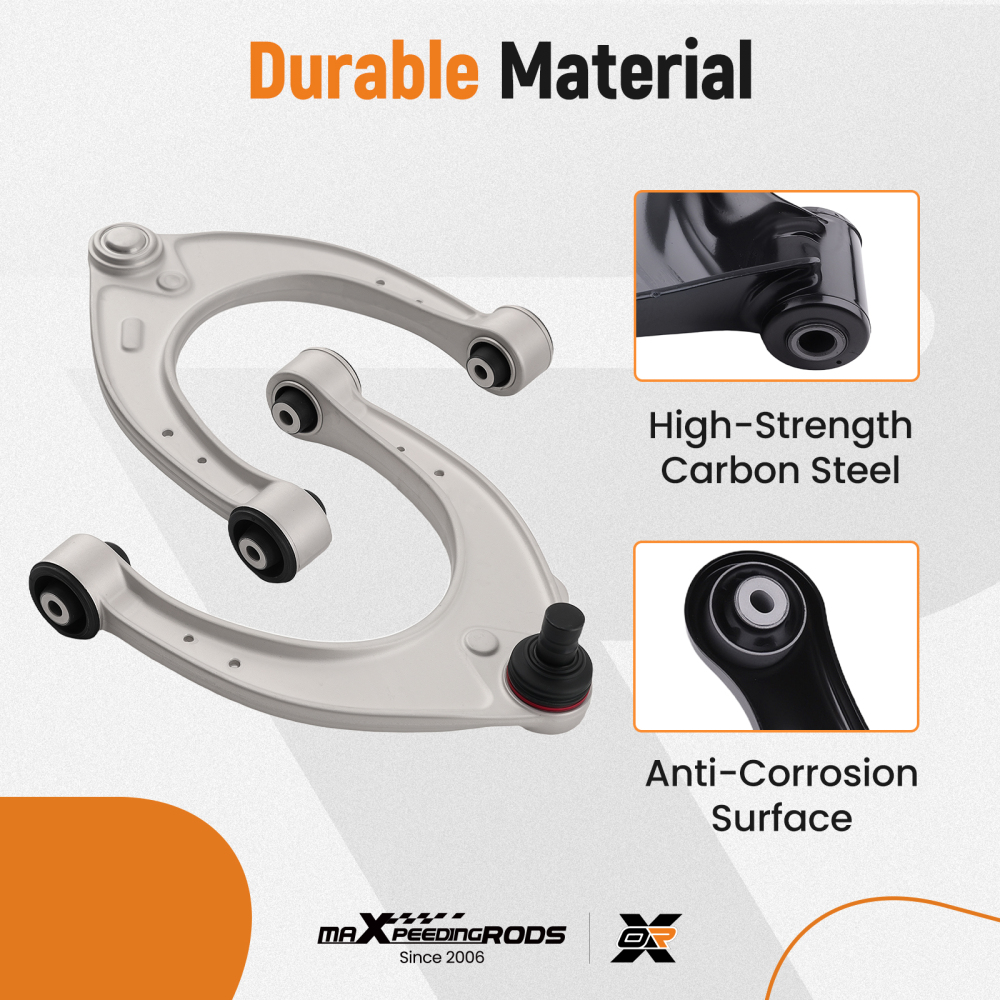 KIT DE BRAS DE CONTRÔLE AVANT GAUCHE + DROIT compatible pour BMW F07 F10 F11 F12 F13 F01 F02