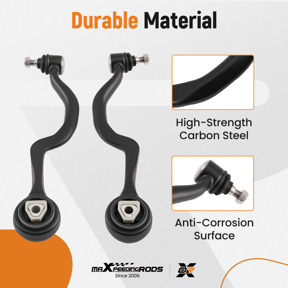 FRONT LOWERUPPER CONTROL ARMS WISHBONE compatible for BMW 5 SERIES E28 E34 6ER E24 7ER E32