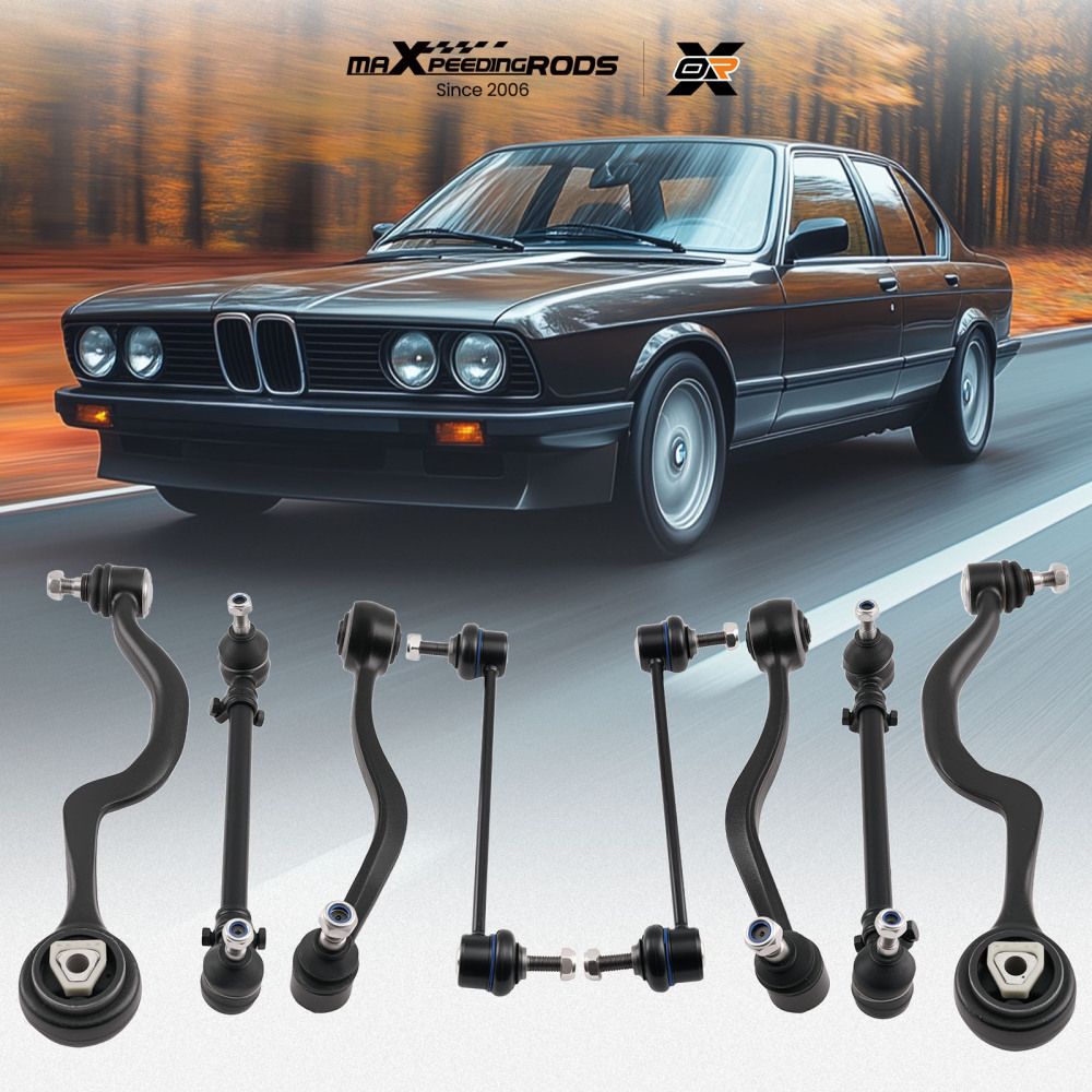 FRONT LOWERUPPER CONTROL ARMS WISHBONE compatible for BMW 5 SERIES E28 E34 6ER E24 7ER E32