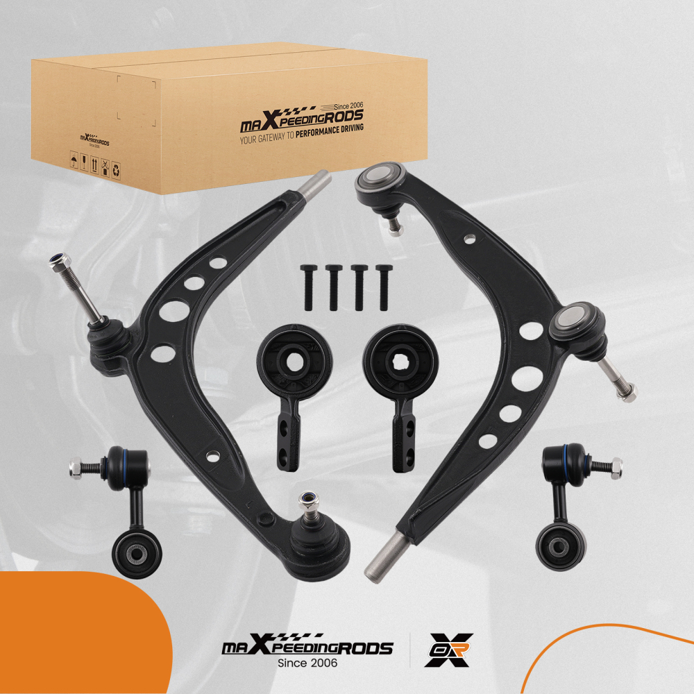 6 PEZZI BRACCI DI CONTROLLO ANTERIORI compatibile per BMW SERIE 3 CABRIOLET TOURING E30 Z1