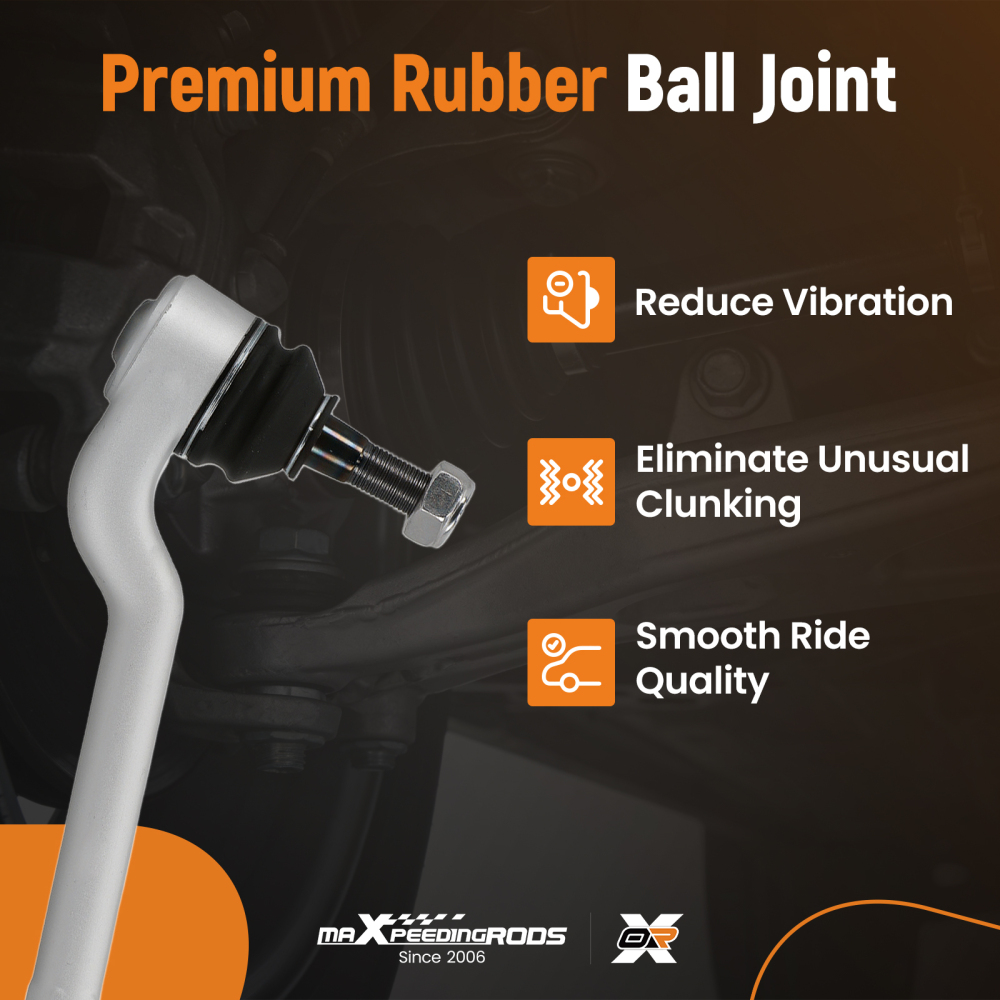 Front Lower Rearward Control Arm Assembly compatible for BMW E39 525i 528i 530iLeft