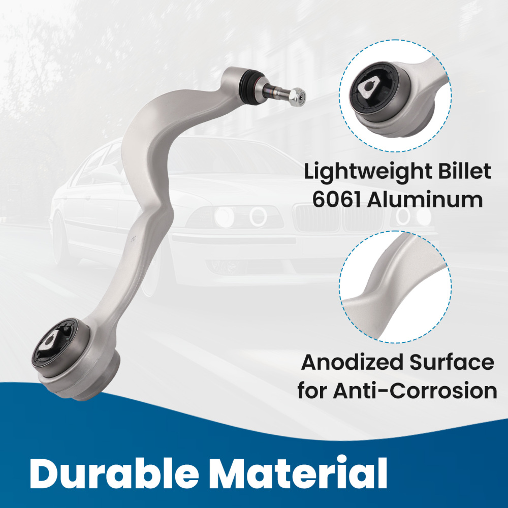 Front Lower Control Arm Set compatible for BMW 745i/745Li/760i/760Li/750i/750Li 31126774832