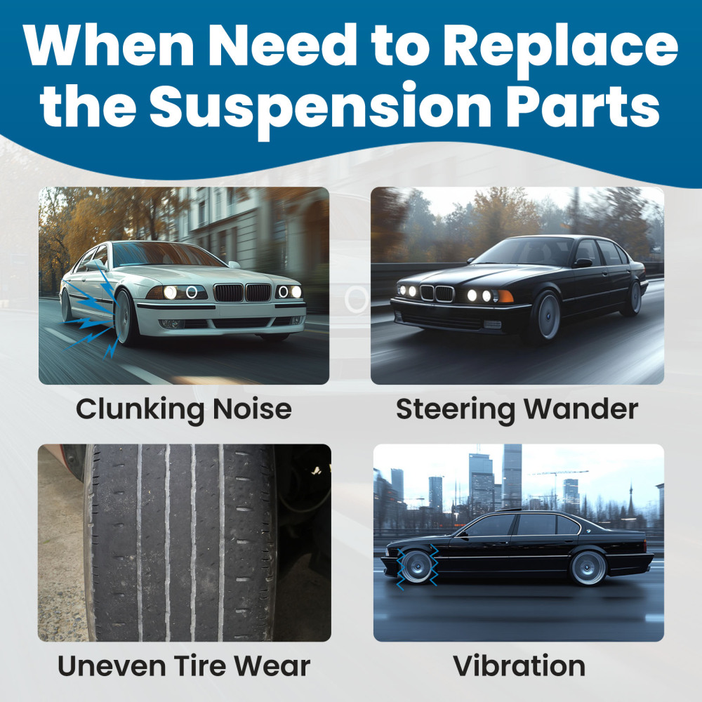 Front Lower Control Arm Set compatible for BMW 745i/745Li/760i/760Li/750i/750Li 31126774832