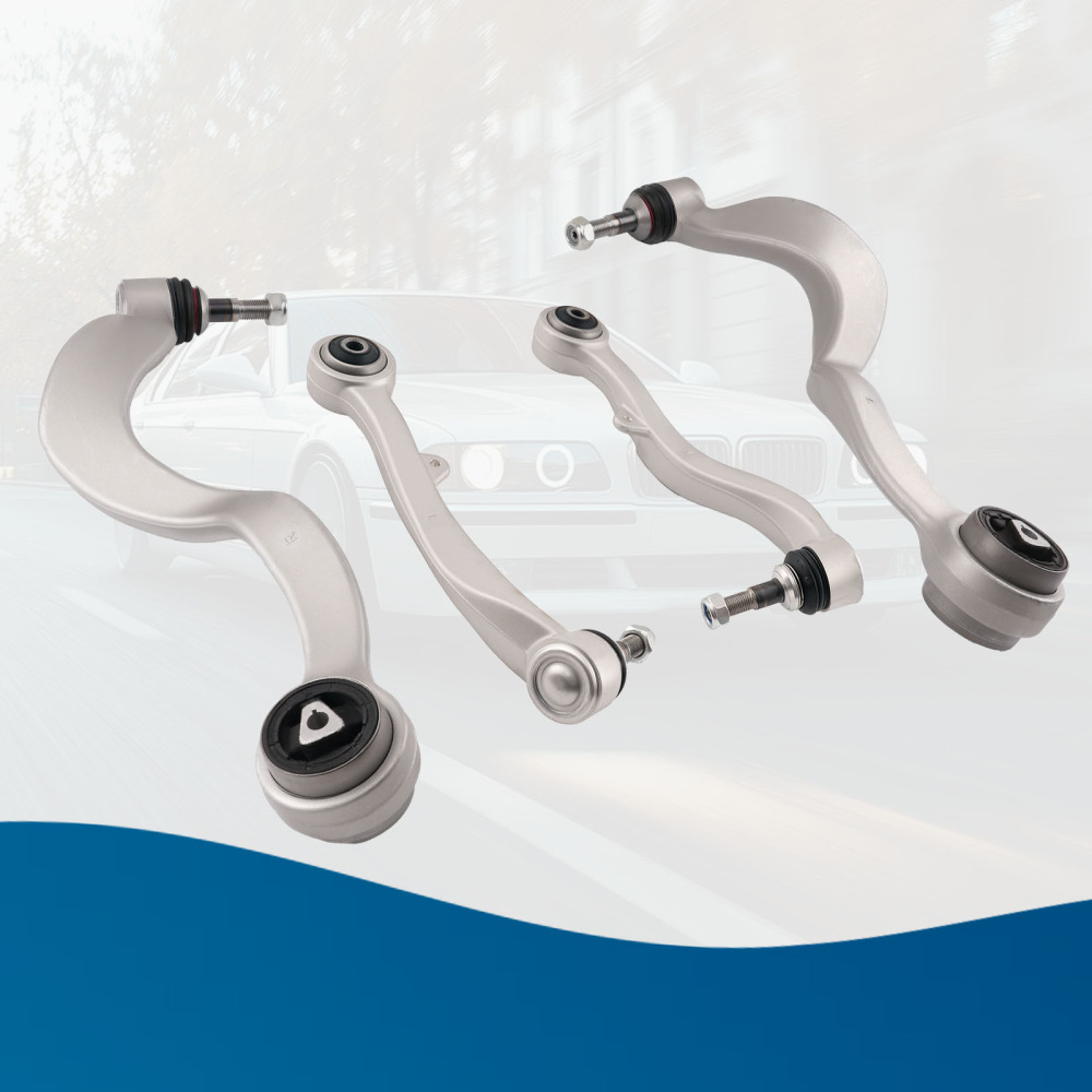Front Lower Control Arm Set compatible for BMW 745i/745Li/760i/760Li/750i/750Li 31126774832