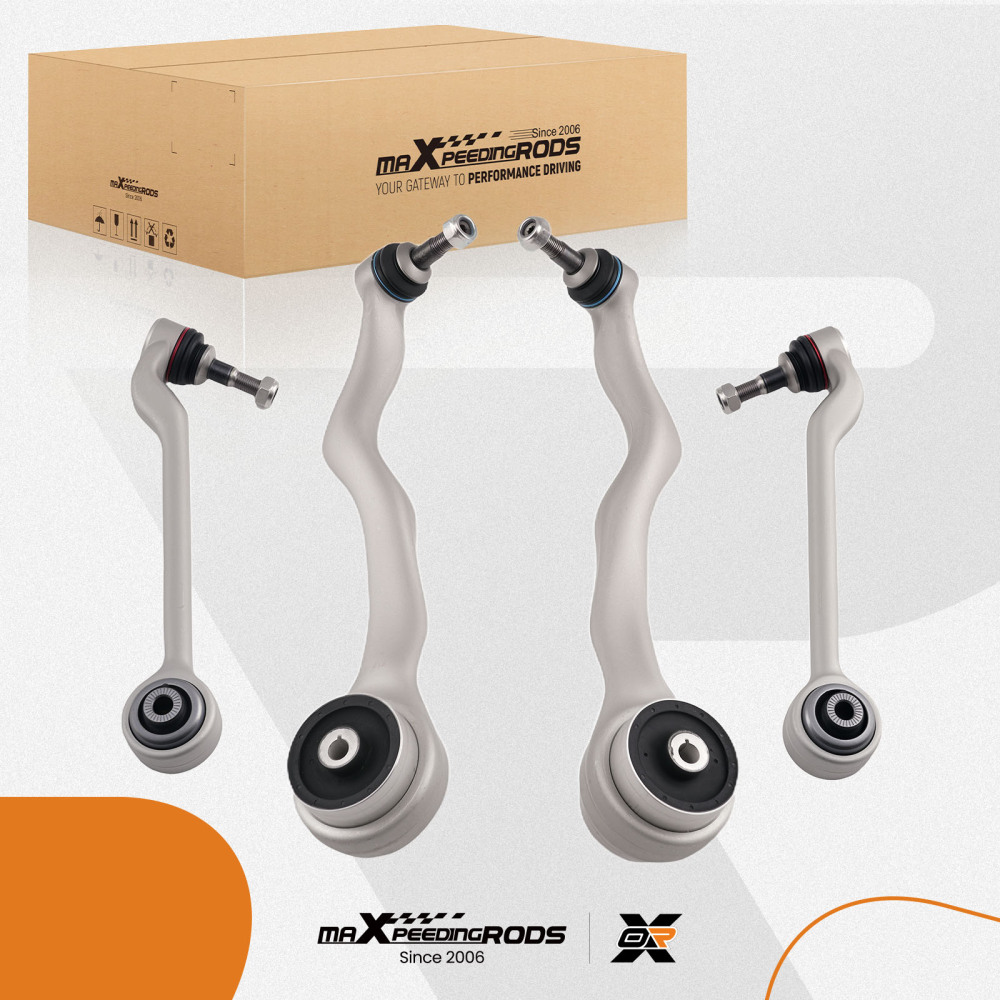 FRONT LOWER REAR LHRH WISHBONE CONTROL ARMS compatible for BMW 1 2 3 4 SERIES F21 F23 F34