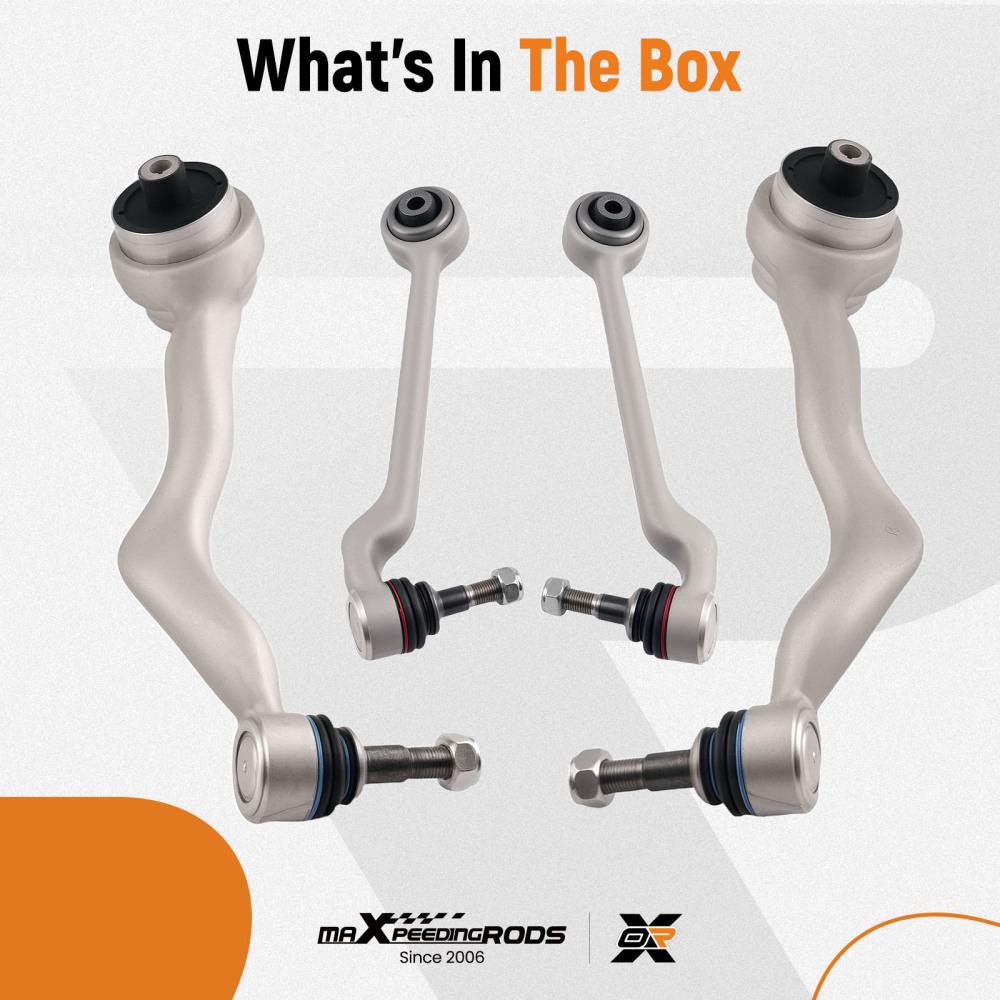 FRONT LOWER REAR LHRH WISHBONE CONTROL ARMS compatible for BMW 1 2 3 4 SERIES F21 F23 F34