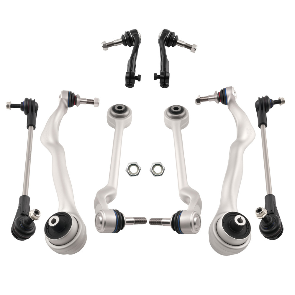 8pcs Front Control Arm Ball Joint Sway Bar Link Tie Rods compatible for BMW 430i 440i F30
