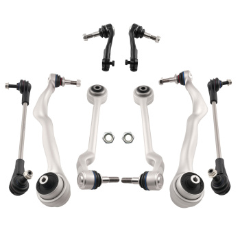 8pcs Front Control Arm Ball Joint Sway Bar Link Tie Rods compatible for BMW 430i 440i F30