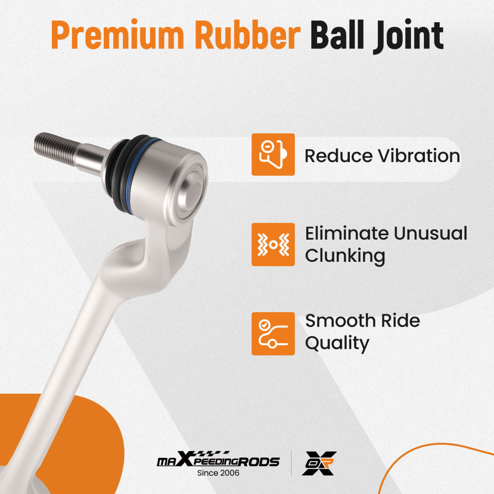 8pcs Front Control Arm Ball Joint Sway Bar Link Tie Rods compatible for BMW 430i 440i F30