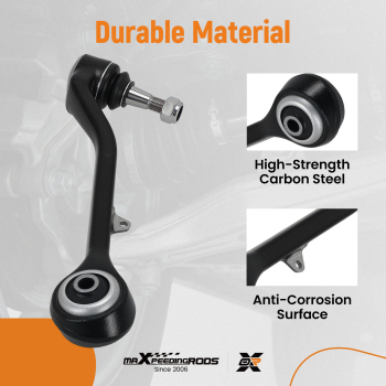 Front Lower Rearward Control Arm Ball Joint Assembly compatible for BMW X3 2004-2010
