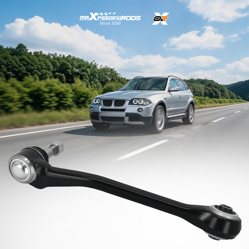 Front Left Lower Rearward Control Arm w/Ball Joint for 2004 - 2009 2010 compatible for BMW X3