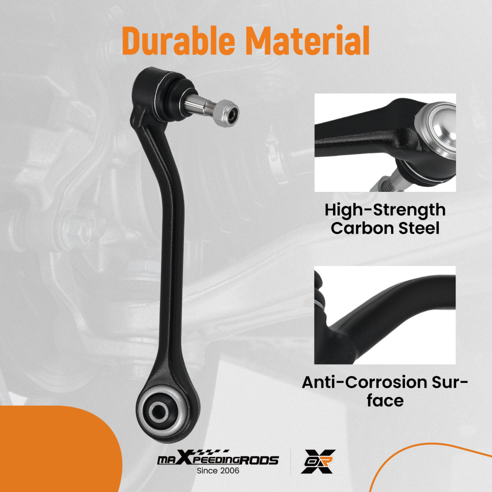 Front Left Lower Rearward Control Arm w/Ball Joint for 2004 - 2009 2010 compatible for BMW X3