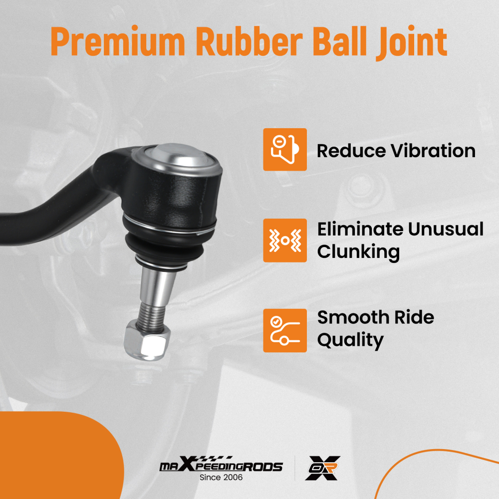 Front Left Lower Rearward Control Arm w/Ball Joint for 2004 - 2009 2010 compatible for BMW X3