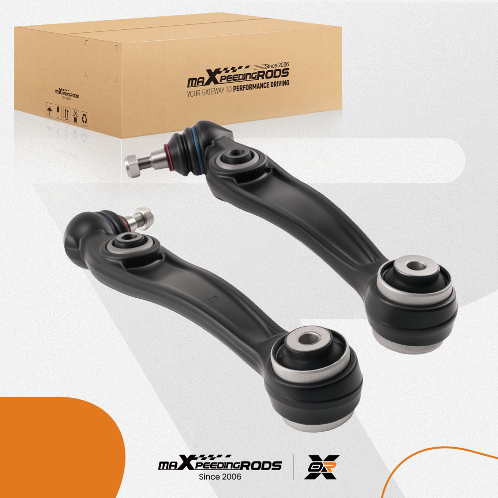 SET DI 2 BRACCETTI DI SOSTEGNO INFERIORI ANTERIORI compatibile per BMW X5 F15 2014-18 X6 F16