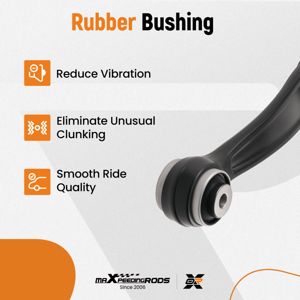 SET DI 2 BRACCETTI DI SOSTEGNO INFERIORI ANTERIORI compatibile per BMW X5 F15 2014-18 X6 F16