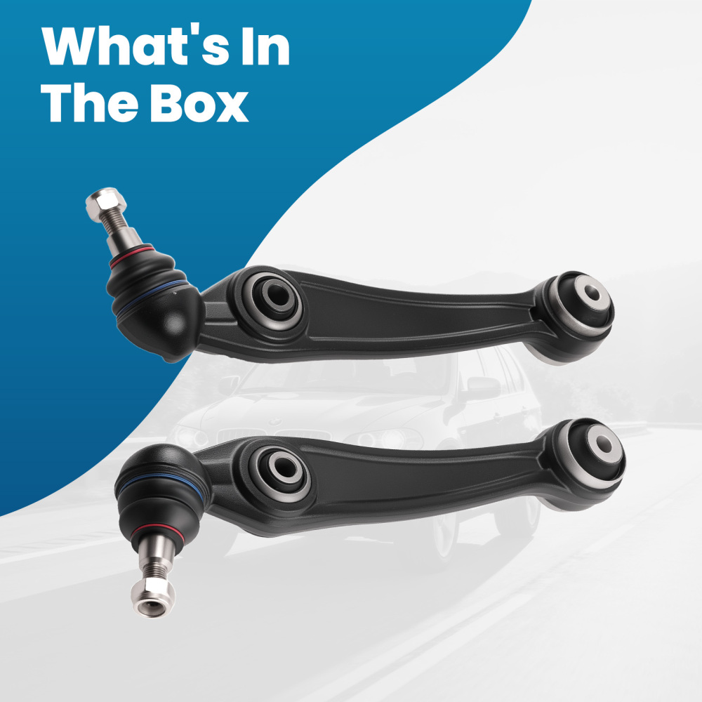 Front Lower Rearward Control Arms Ball Joints Assembly compatible for BMW X5 X6 2014-2019