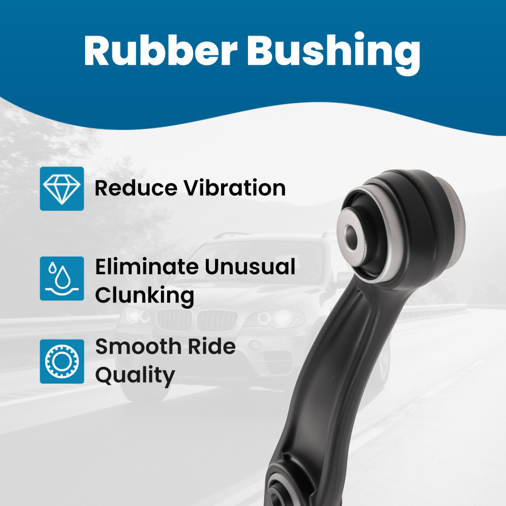 Front Lower Rearward Control Arms Ball Joints Assembly compatible for BMW X5 X6 2014-2019