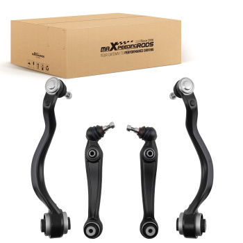 Front Lower Forward Rearward Control Arms Set compatible for BMW X5 2014-2018 X6 2015-2019