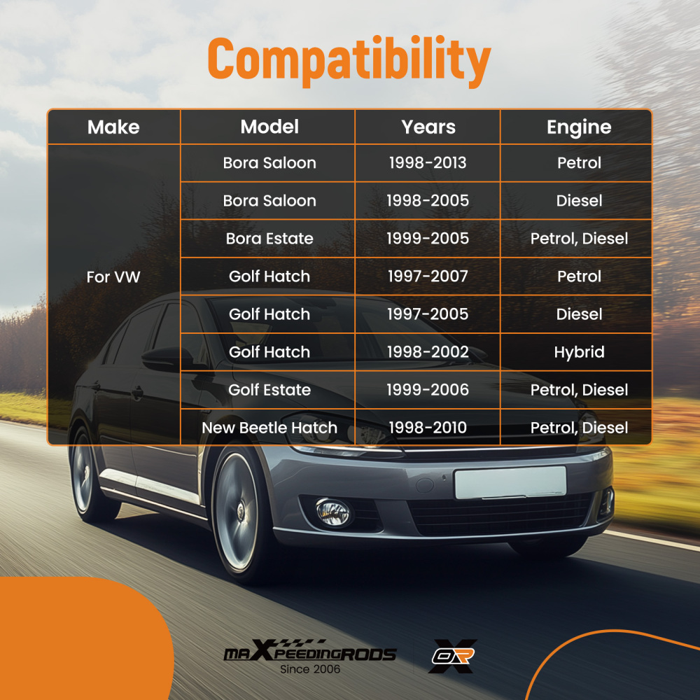 4PCS FRONT LOWER WISHBONES CONTROL ARMS compatible for VW GOLF BORA NEW BEETLE 1J0407151C