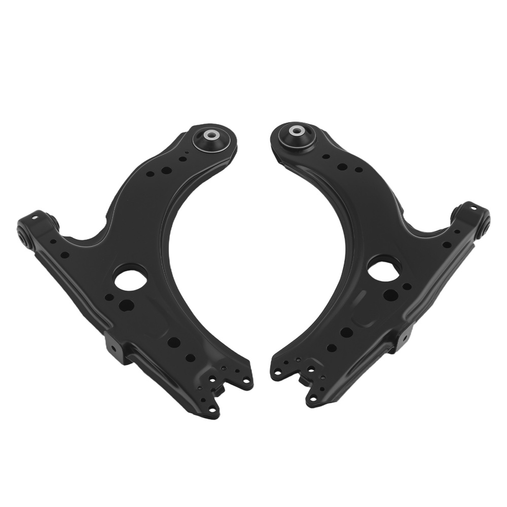 4PCS FRONT LOWER WISHBONES CONTROL ARMS compatible for VW GOLF BORA NEW BEETLE 1J0407151C