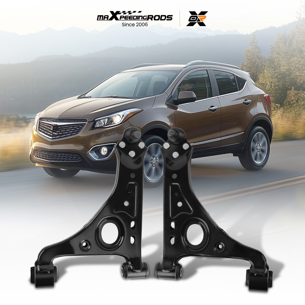 2x Front Lower Control Arms for 2013-2022 compatible for Buick Encore Chevrolet Trax K623137
