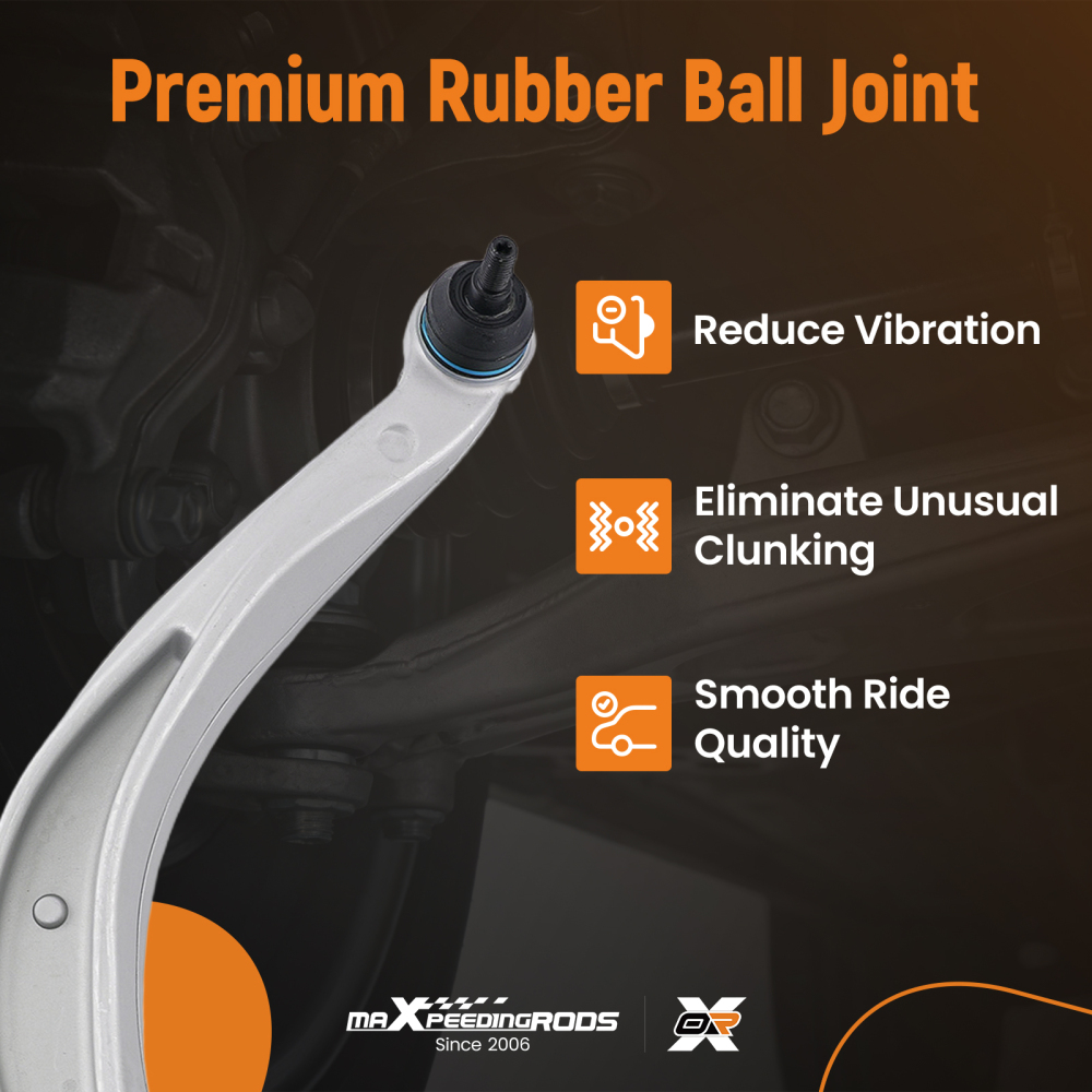 6X BRACCI DI CONTROLLO ANTERIORI SINISTRO + DESTRO compatibile per AUDI A4 8K A5 8T 8F Q5 8R