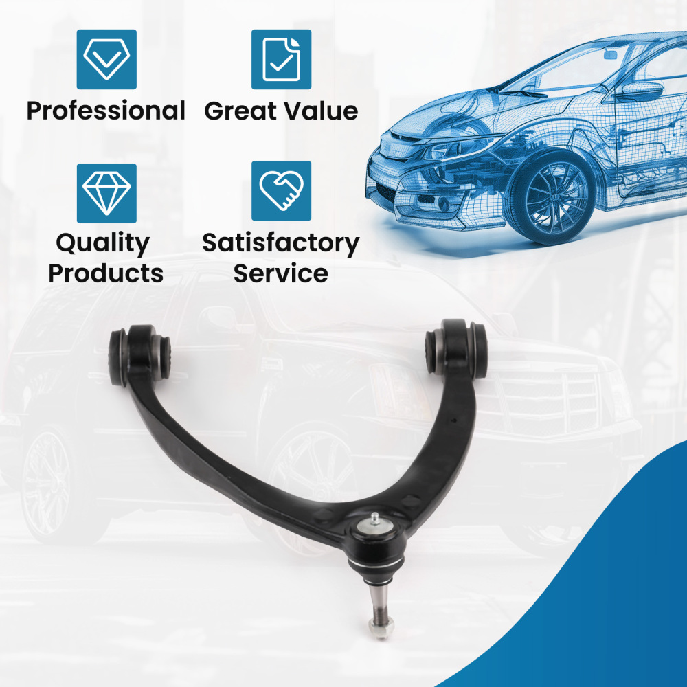 1x Front Left Upper Control Arm w/Ball Joint For 2007-2016 compatible for Silverado/Sierra 1500