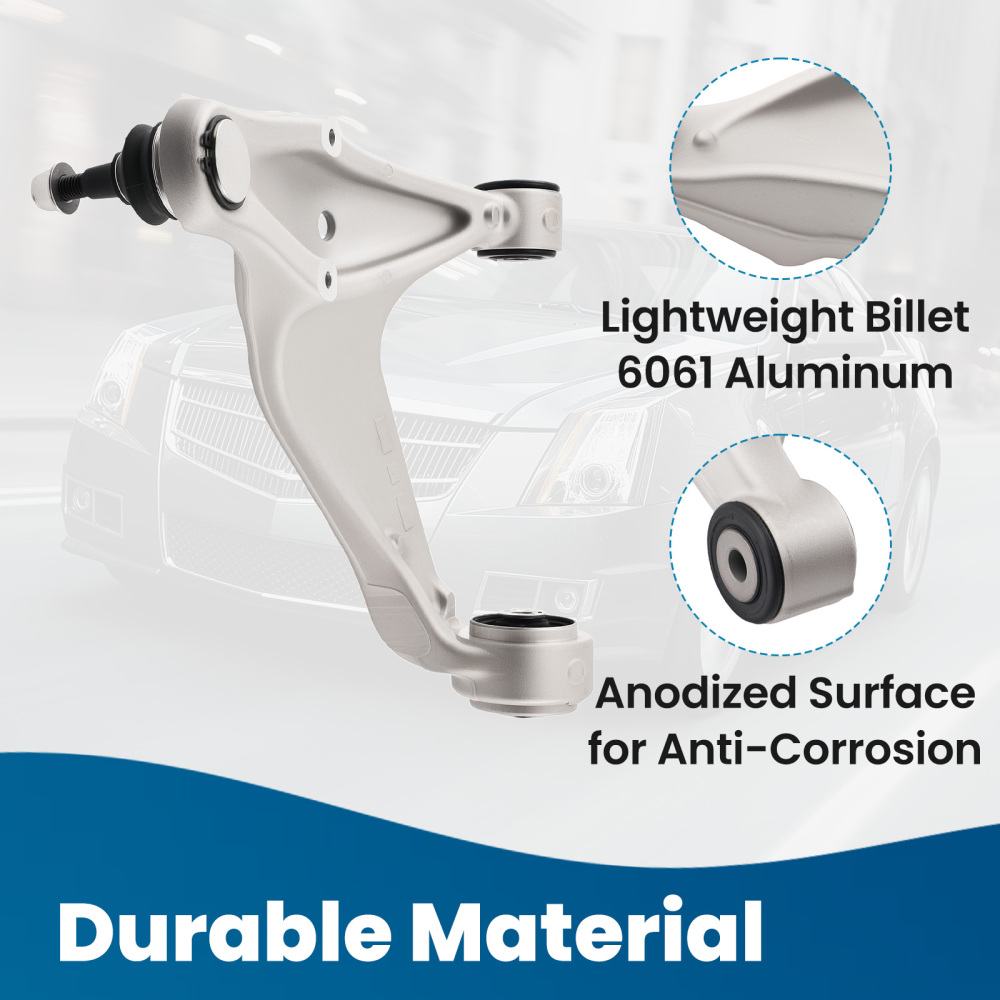 Front Passenger Side Lower Control Arm Assembly for 2008 - 2015 compatible for Cadillac CTS RH