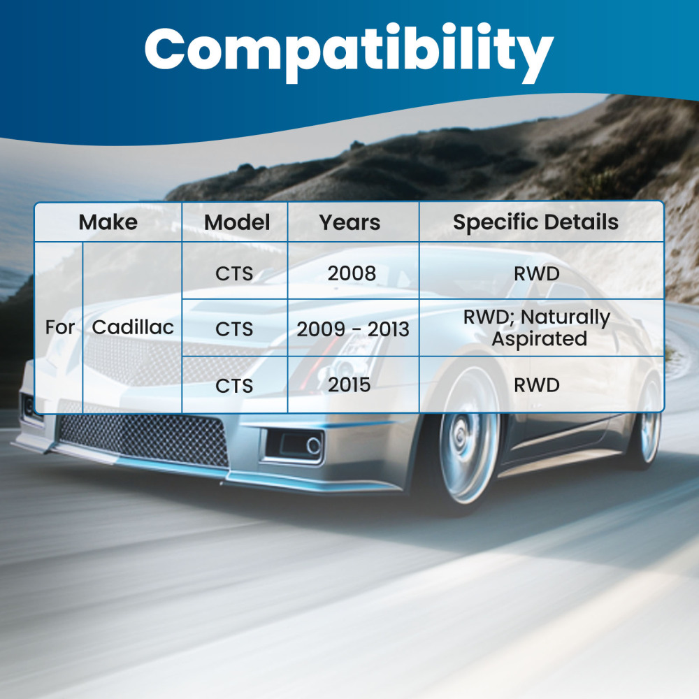 Front UpperLower Control Arms Ball Joints for 2008 2009 - 2013 compatible for Cadillac CTS