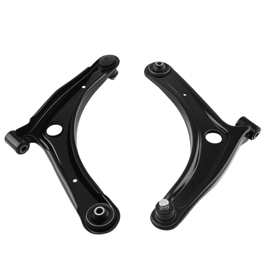 4Pc Front Suspension Lower Control Arms for 2007-17 compatible for Jeep Compass Patriot Caliber