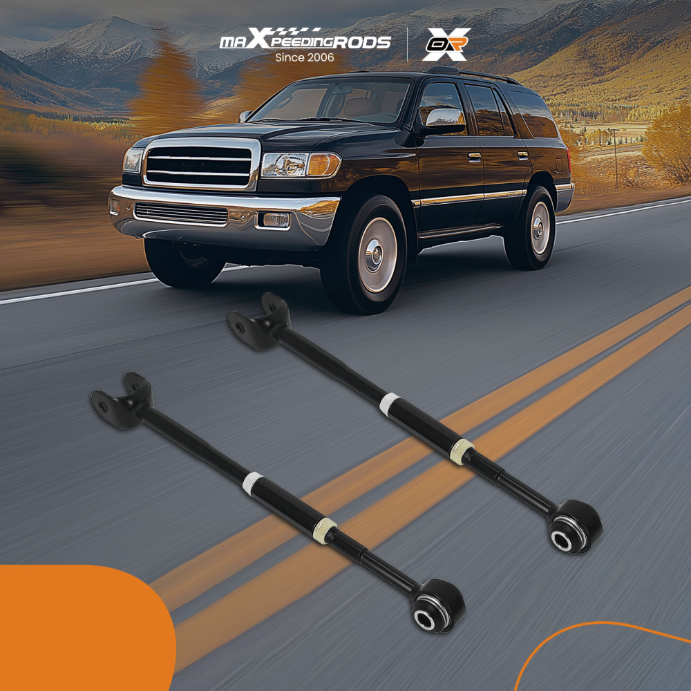 2x Rear Lower Rearward Control Arm compatible for Camry Avalon compatible for Highlander Lexus ES350 07-12