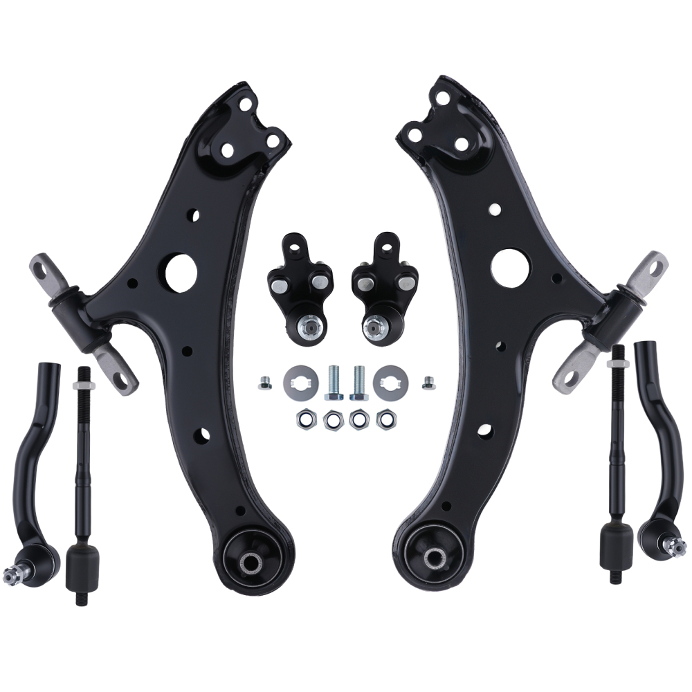 8x Lower Control Arm Ball Joint Tie Rod compatible for Toyota Camry Solara 2004-08 ES80602
