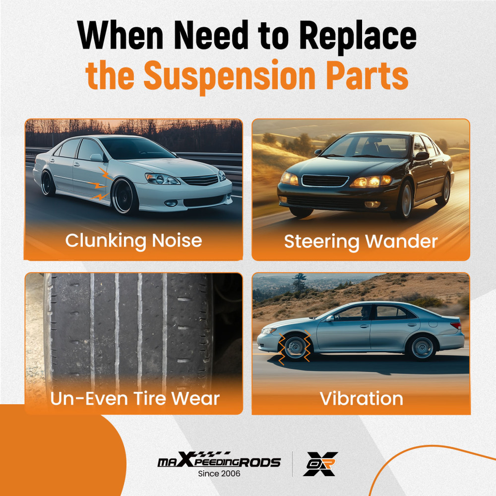 8x Lower Control Arm Ball Joint Tie Rod compatible for Toyota Camry Solara 2004-08 ES80602