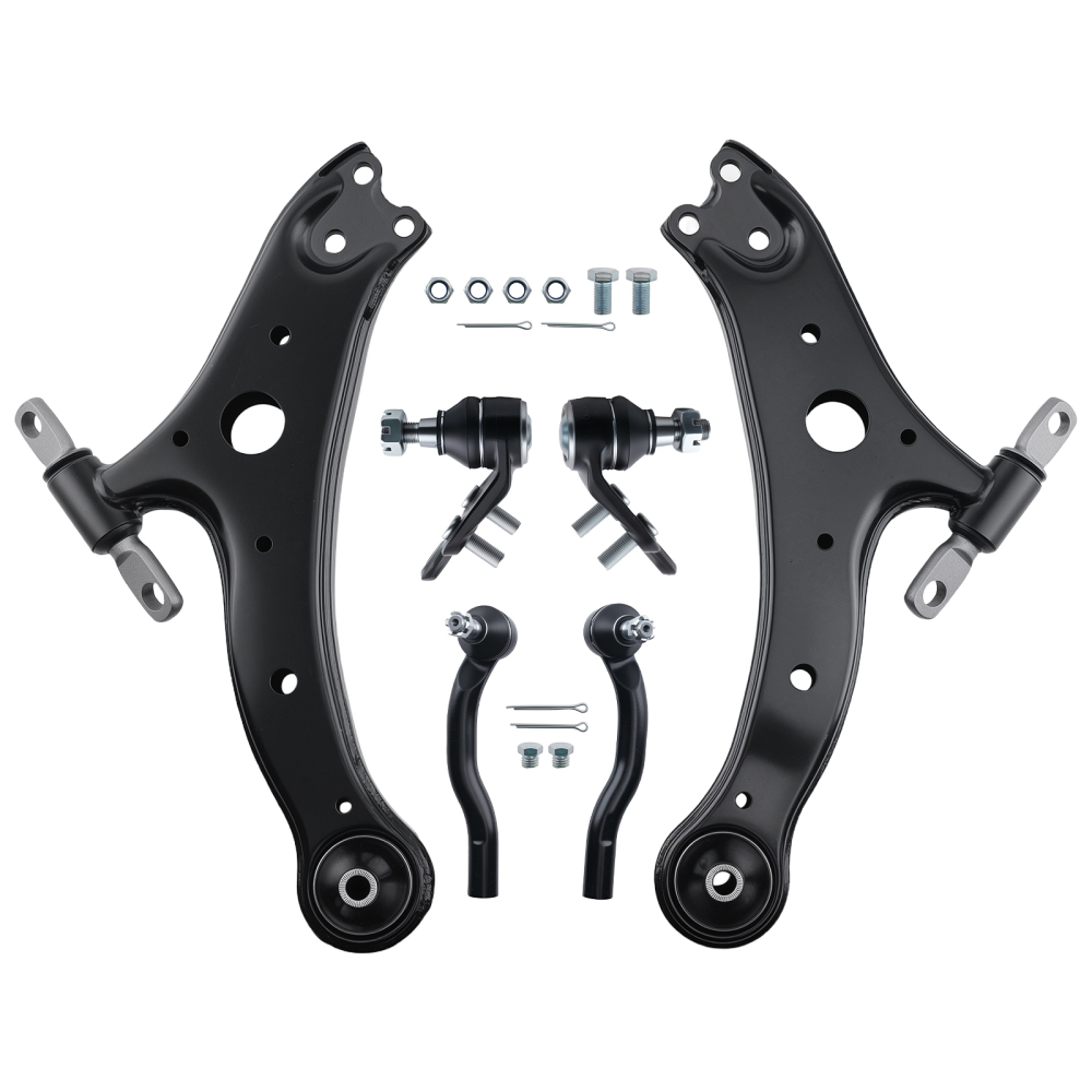 6x Driver Passenger Front Lower Control Arm compatible for Toyota Camry Avalon 2007-2011
