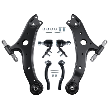 6x Driver Passenger Front Lower Control Arm compatible for Toyota Camry Avalon 2007-2011