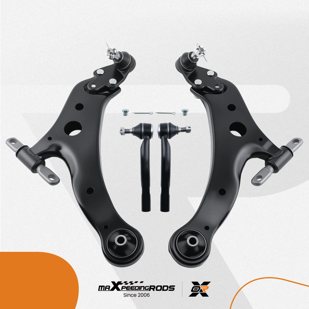 6x Driver Passenger Front Lower Control Arm compatible for Toyota Camry Avalon 2007-2011