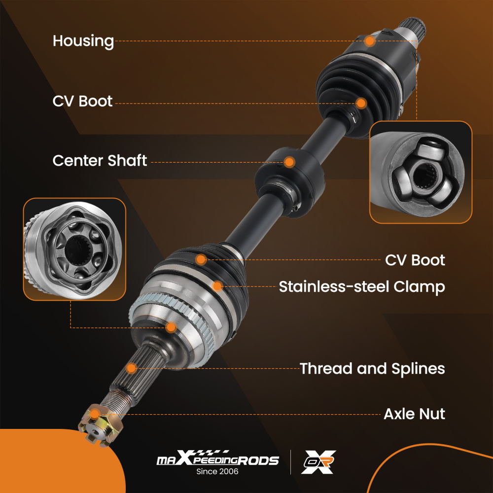 10x Front Lower Control Arm CV Axle Shaft Stabilizer Link compatible for Toyota Camry 07-09