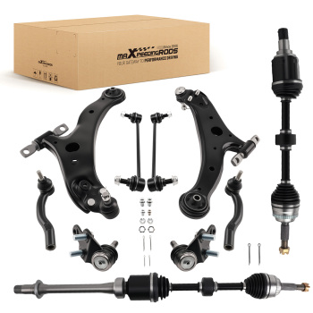 10x Front Lower Control Arm CV Axle Shaft Stabilizer Link compatible for Toyota Camry 07-09