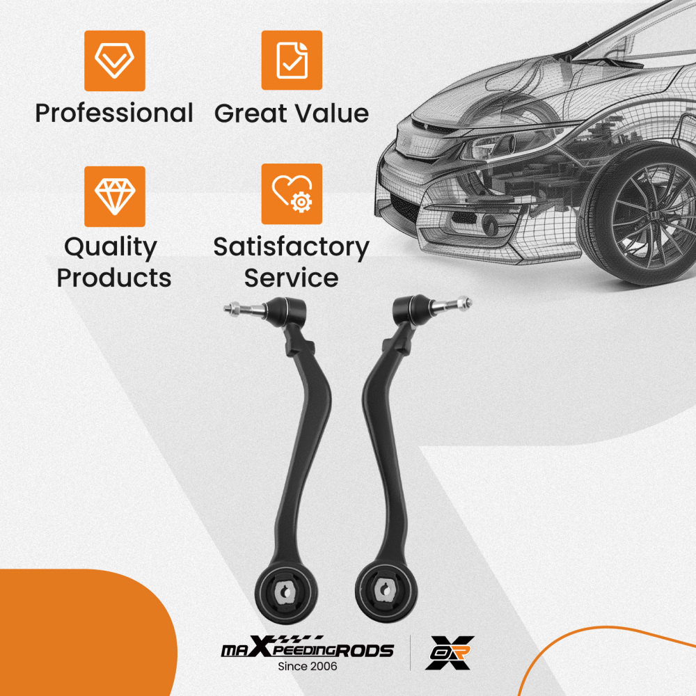 Front Lower Control Arm w/ Ball Joint Suspension For 2010-2015 compatible for Chevrolet Camaro