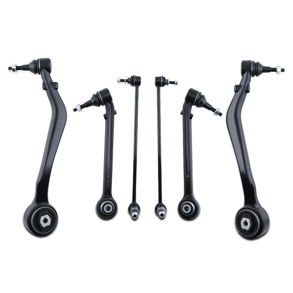 6pcs Front Lower Control Arms Sway Bar Links Kit For 2010-2015 compatible for Chevrolet Camaro