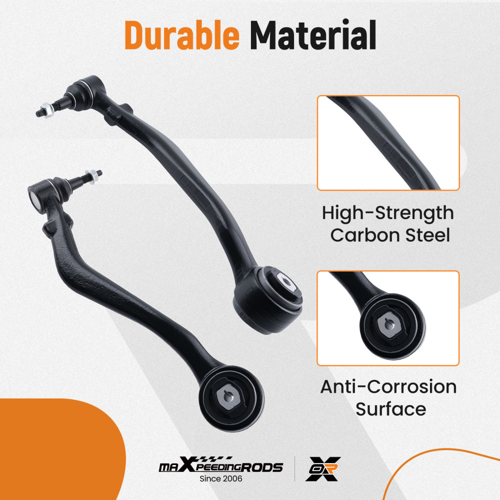 6pcs Front Lower Control Arms Sway Bar Links Kit For 2010-2015 compatible for Chevrolet Camaro